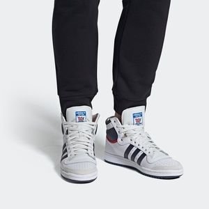 EUC woman’s Size 7.5 Adidas Top Ten High Tops